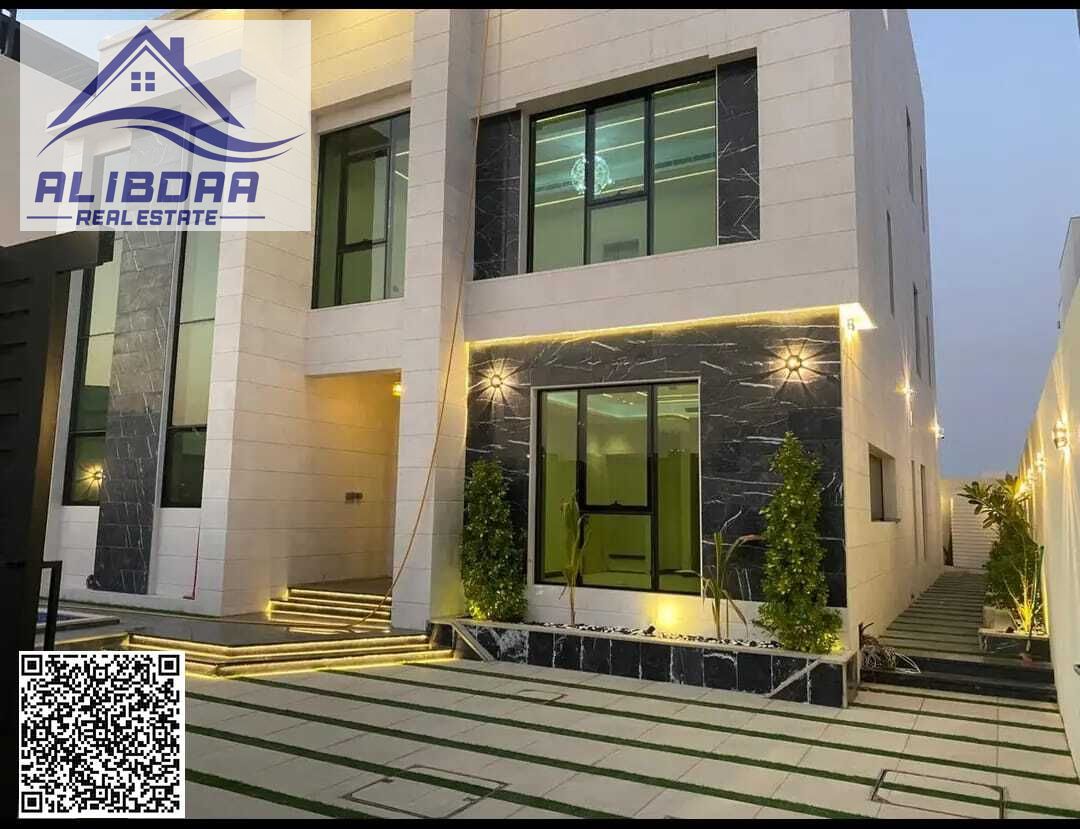 Luxury Villa for Sale – Location: Ajman – Al Alia Area. VIP Super Deluxe Finishing.