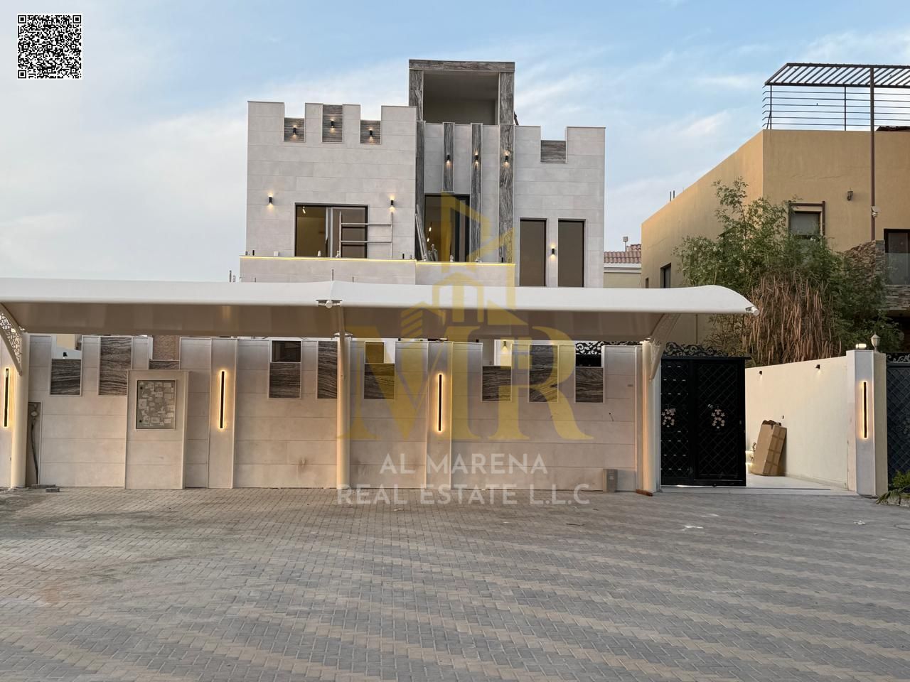 A golden opportunity to own your dream villa at a price that includes electricity, water and air conditioning in the heart of a prestigious area in Al