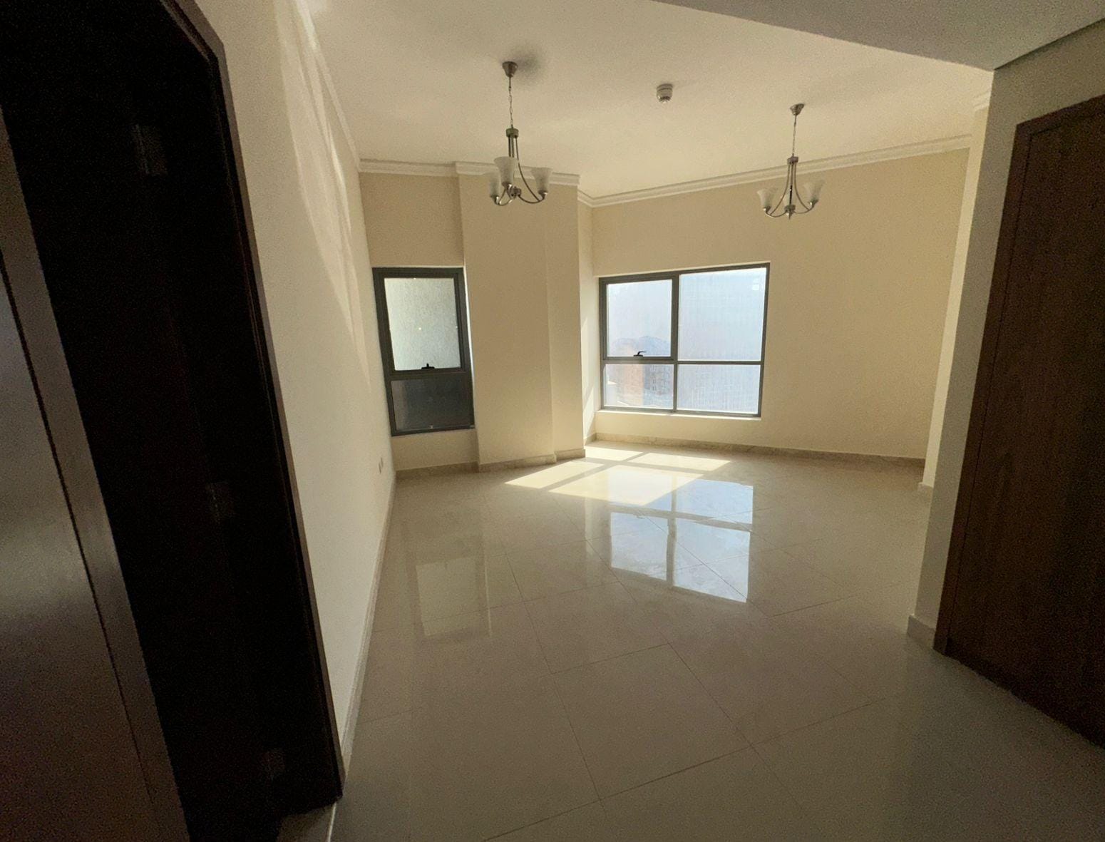 A golden opportunity for annual rent in the Emirate of Ajman: Two bedrooms, a separate living room, and a balcony. Strategic location. Excellent price