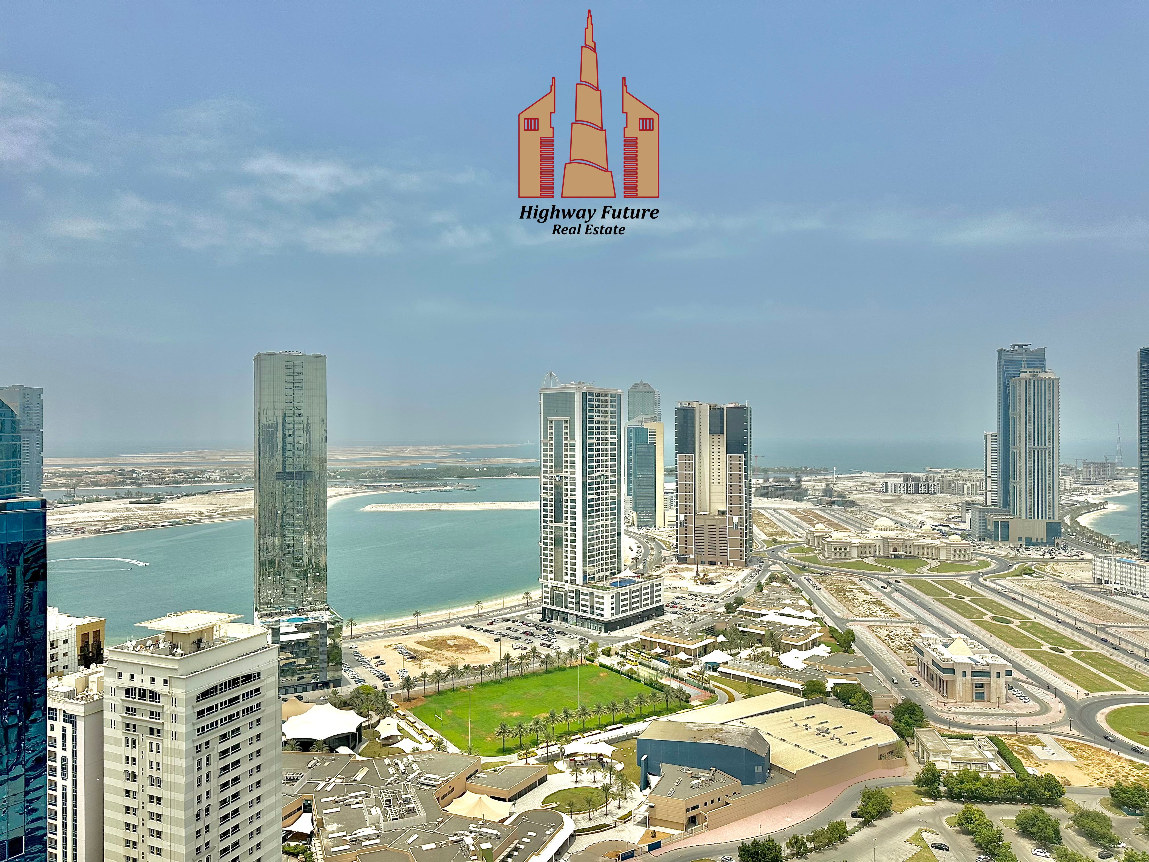 Spacious 3-BR || 1 master BR || Balcony || Gym & pool free || Easy Exit Dubai