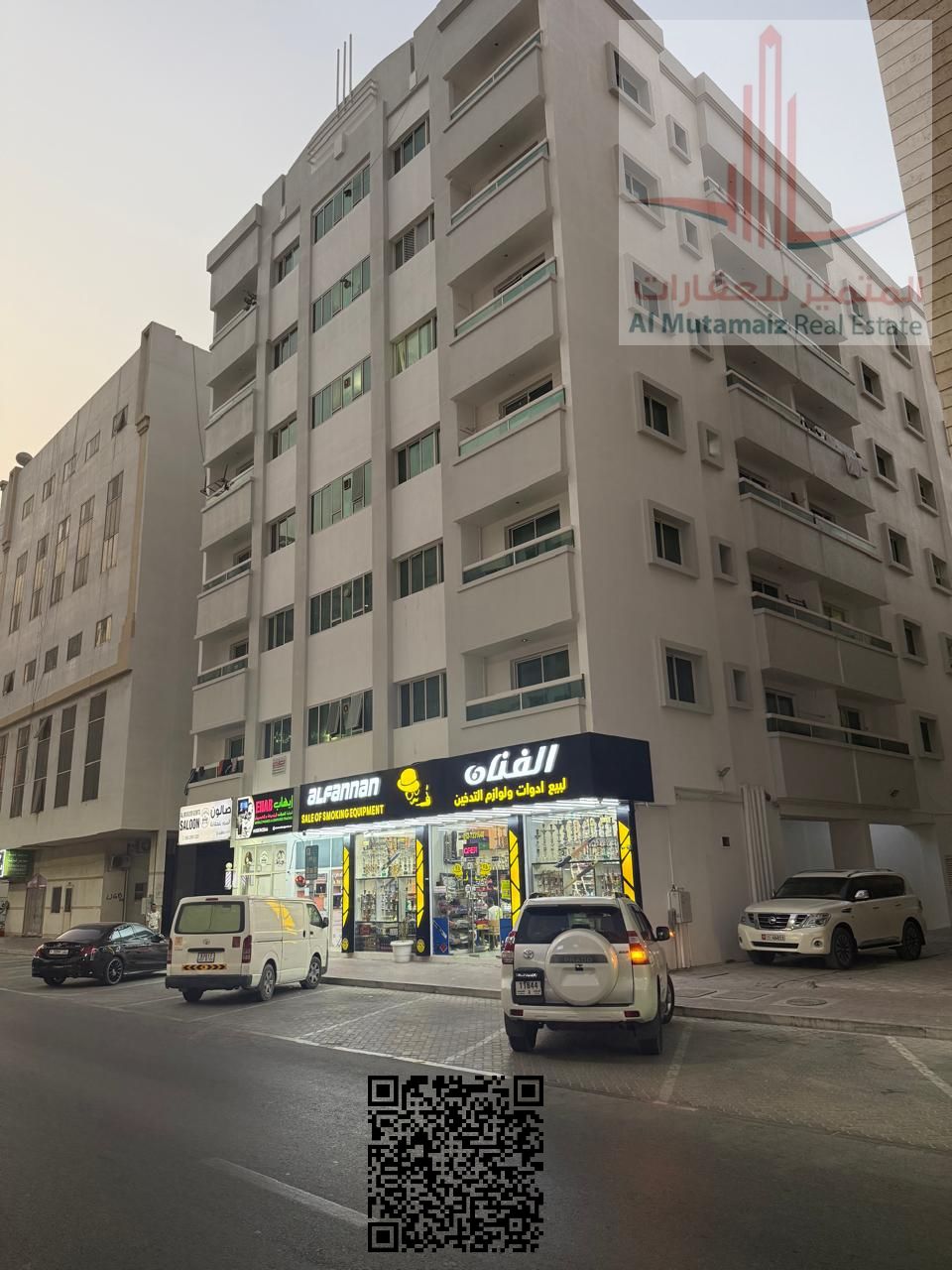 Residential Commercial Building for Sale in Al Rashidiya G+6 on Abdullah Bin Aboud Main Road Fully Renovated High Income