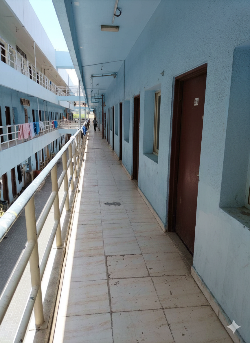 labour accommodation with additional plot
