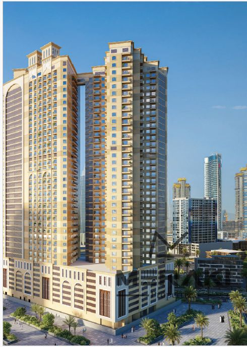 Own your apartment for only 5%, 44,000 AED, and receive it fully furnished.