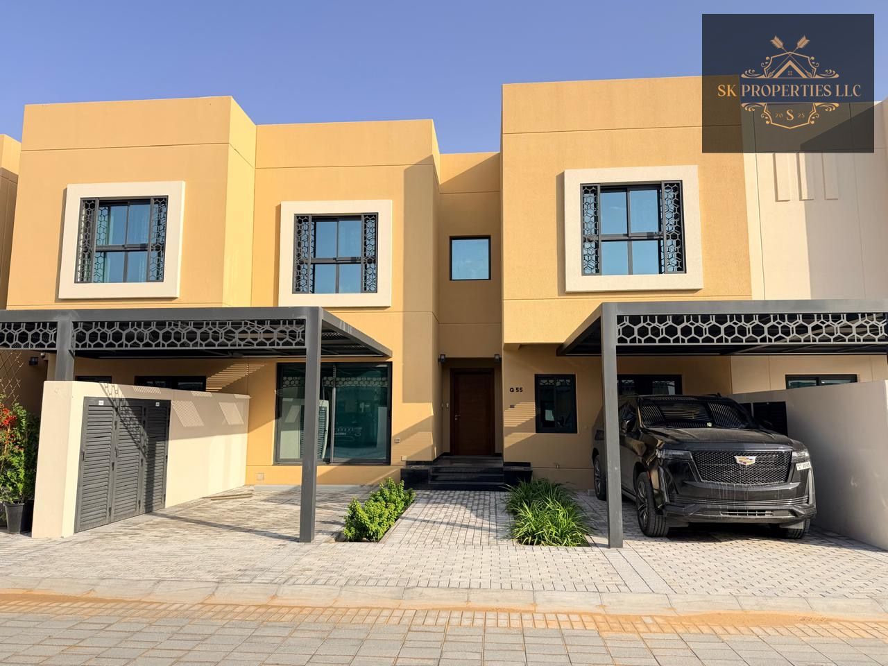 Modern premium unit furnished luxurious 3 bedroom villa located in Al Rahmania sustainable healthy living environment close kitchen maid room with bath majlis hall 2 parking lot solar panel installed one year maintenance included