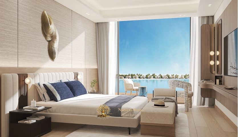 Own luxury and space: a two-bedroom apartment directly on the sea in Blue Beach at a bargain price and unbeatable flexible payment facilities.