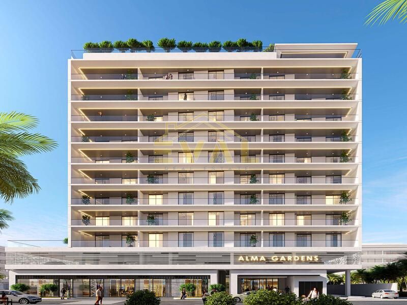 High-Floor 1BR + Study | Road & Partial Burj Khalifa View | Fully Furnished | Q3 2026