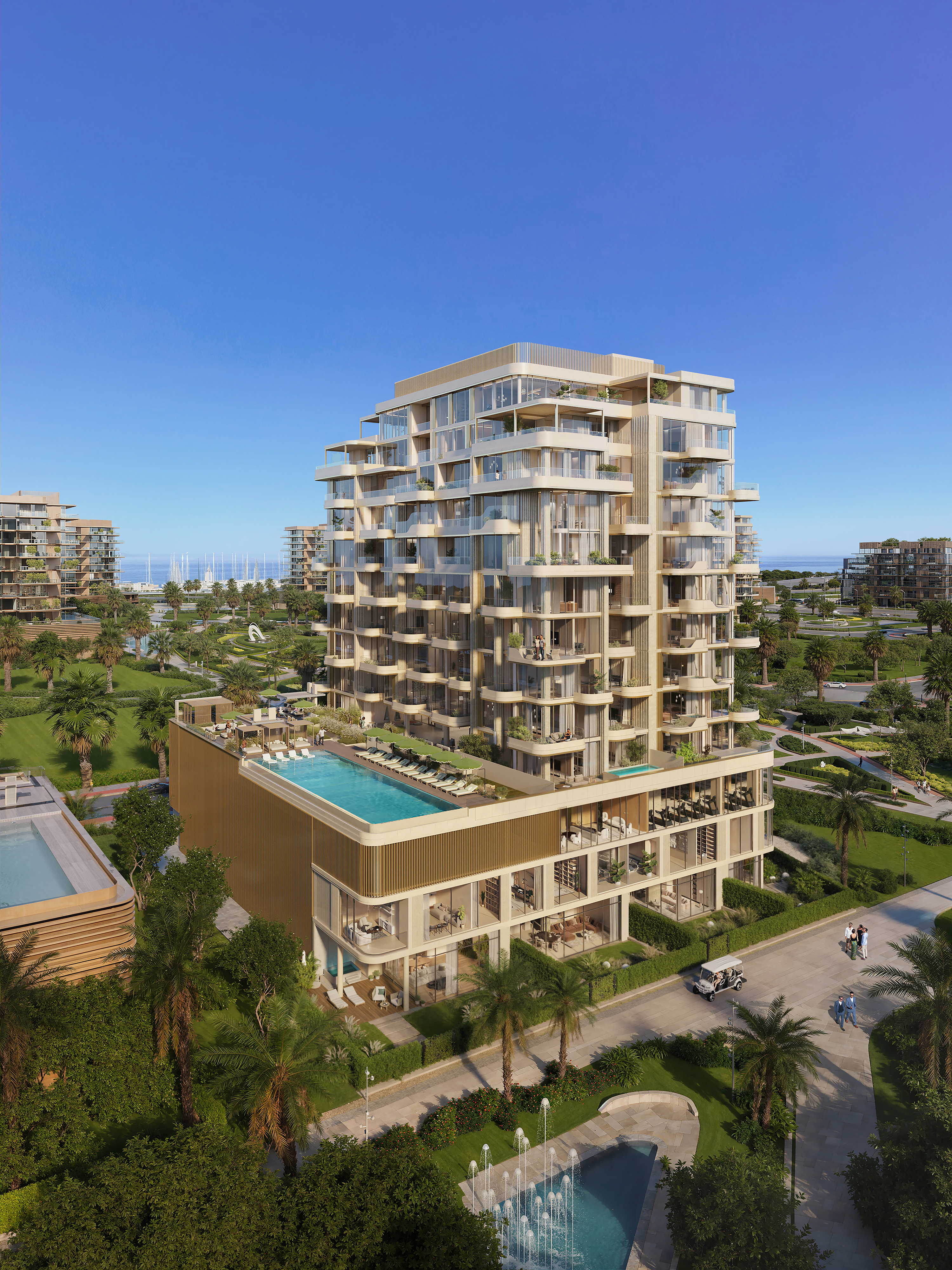 3BR+Maid | Private Terrace & Pool | Open Views