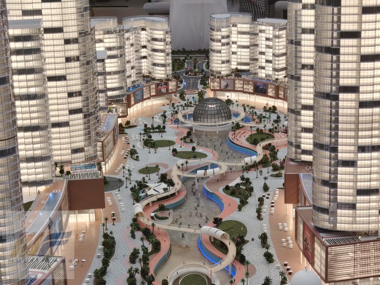 Apartment in Tiger Downtown Ajman, Al Aaliyah, AED 559,169 with remaining installments to be paid to the developer.