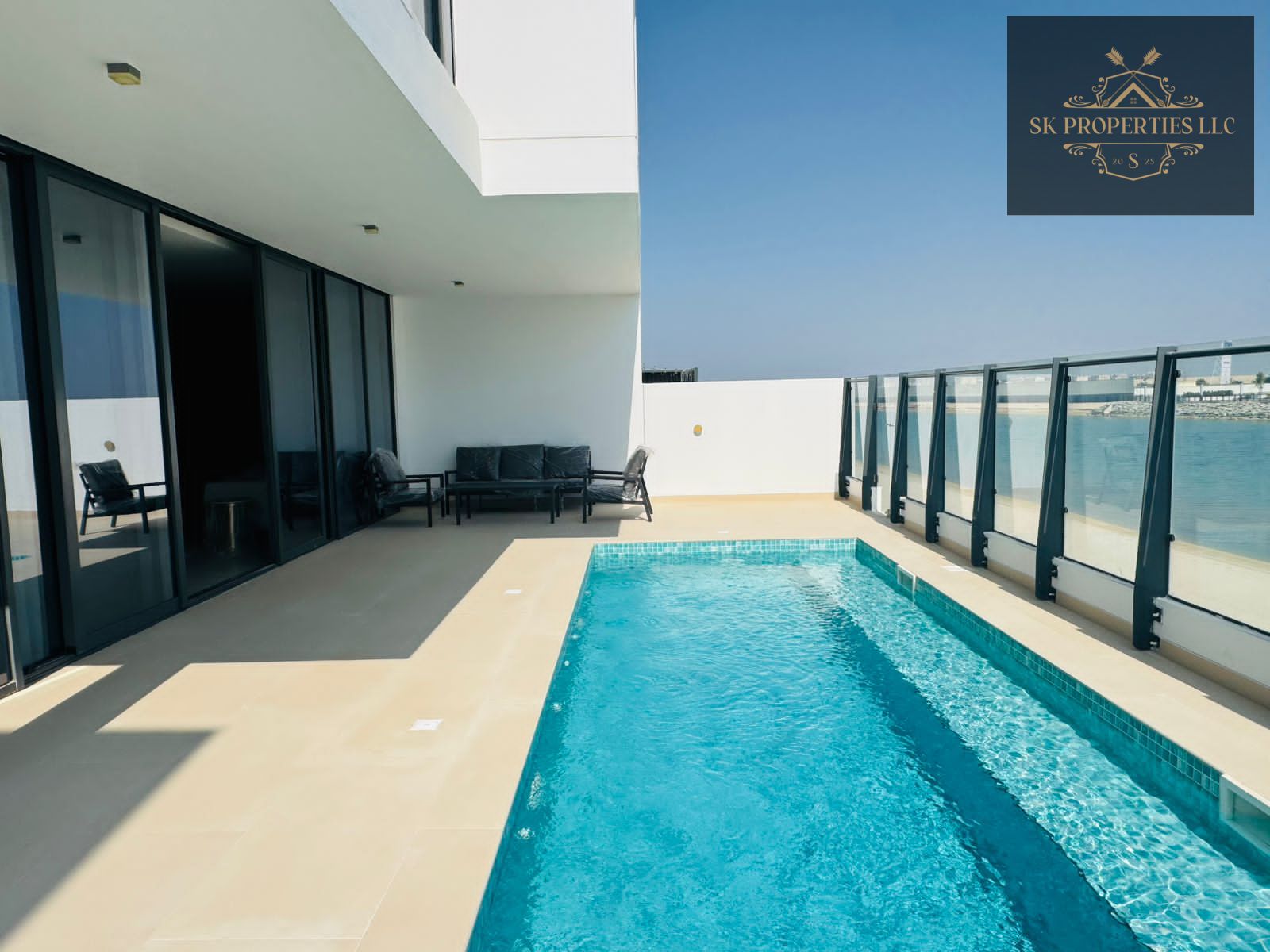Ultra-Luxury Fully Furnished 5 BHK Sea-Facing Villa for Sale | 4500 Sqft | Private Beach Living | Ajmal Makan, Sharjah
