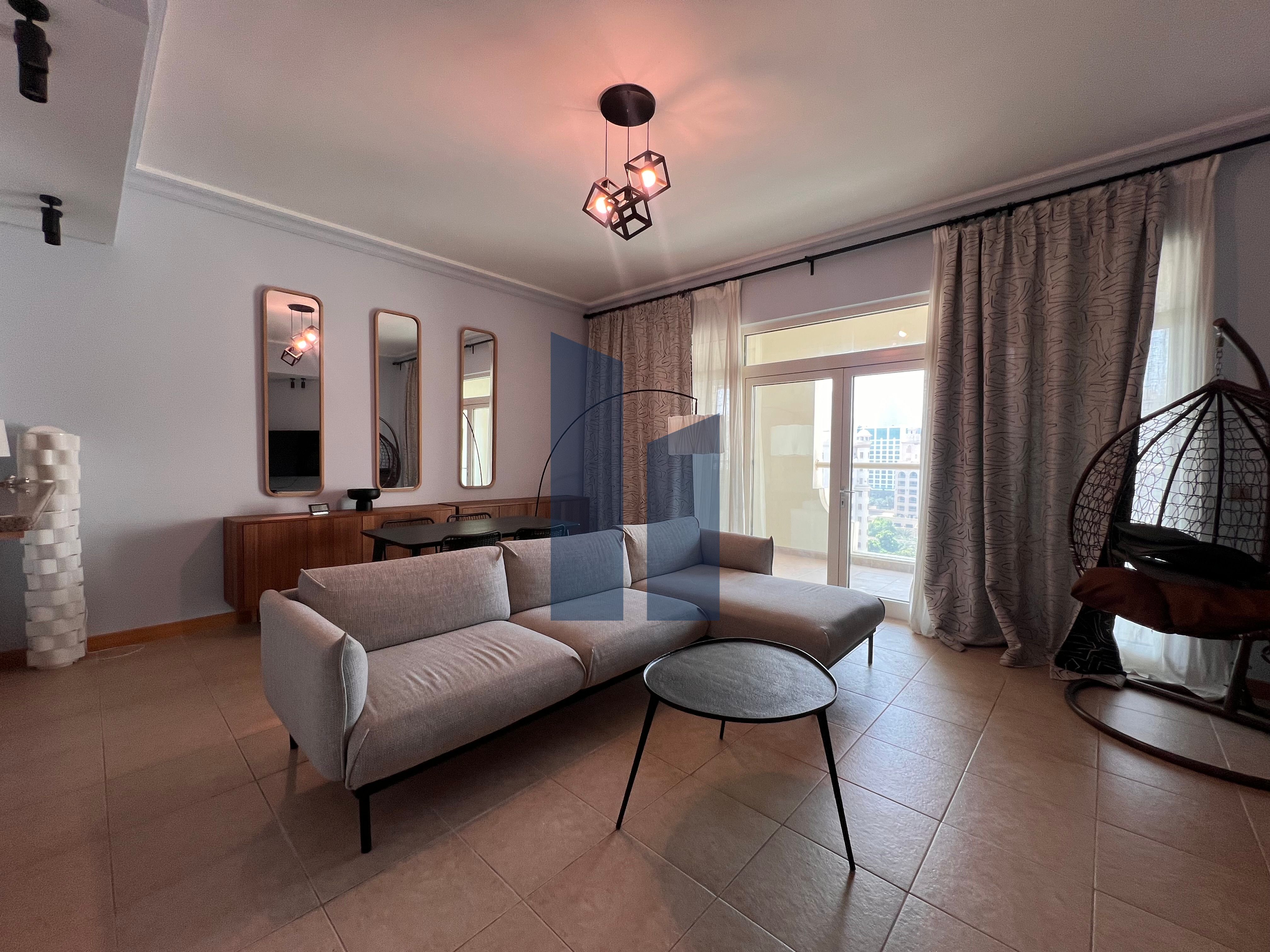 Spacious 2BR + Maid | Fully Furnished | Al Khudrawi, Palm Jumeirah