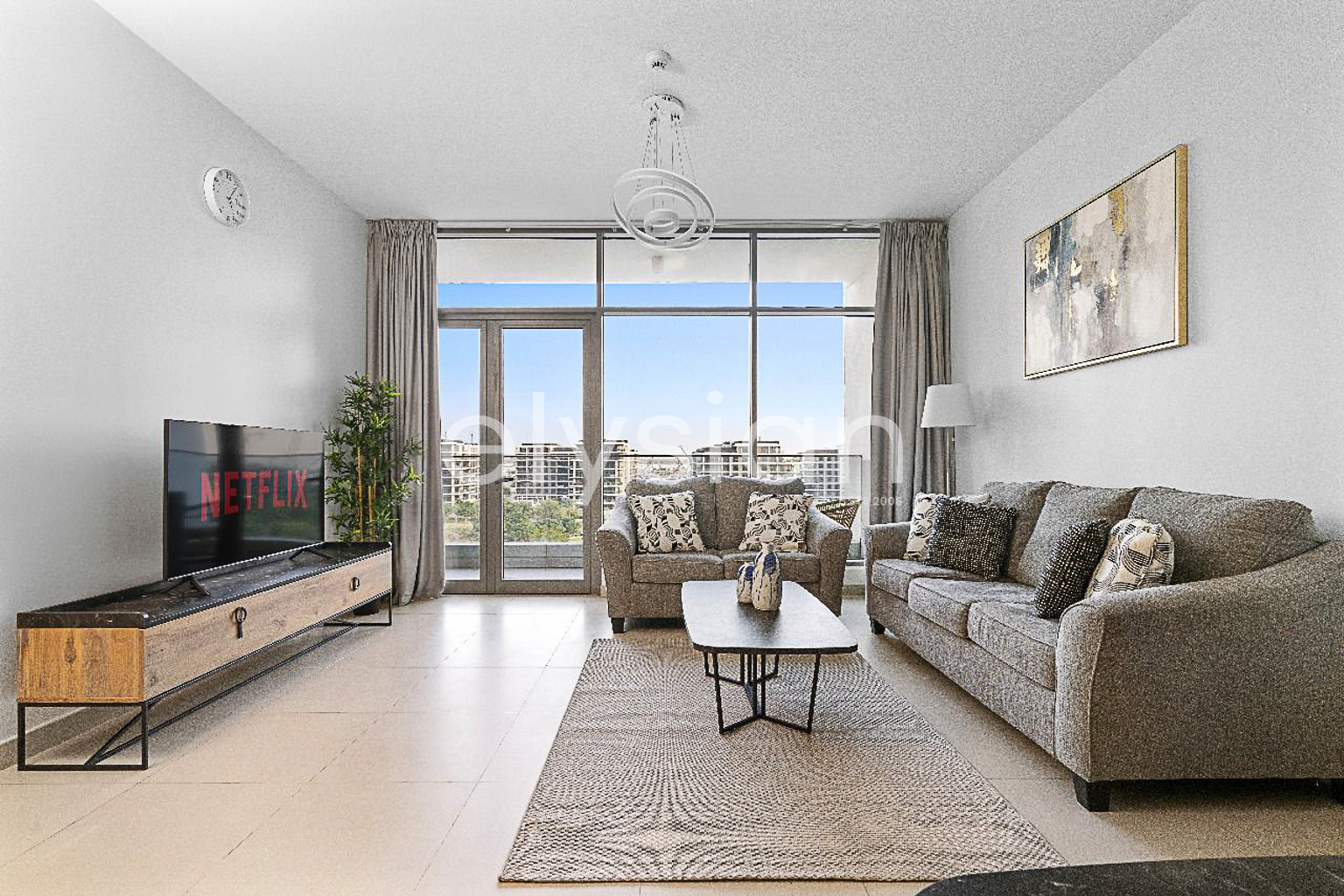 Vacant | Pool and Park View | Furnished