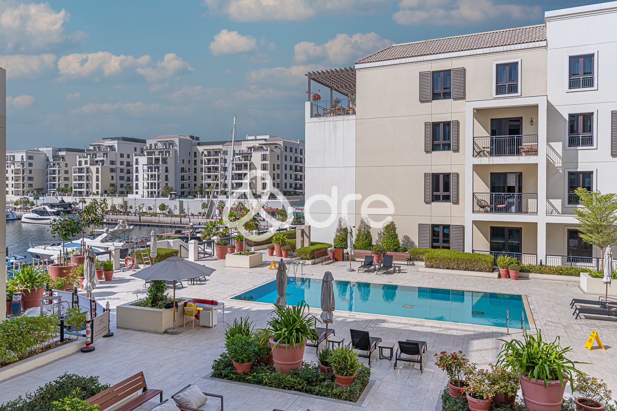 Fully Furnished | Sea & Pool View | Ready to Move