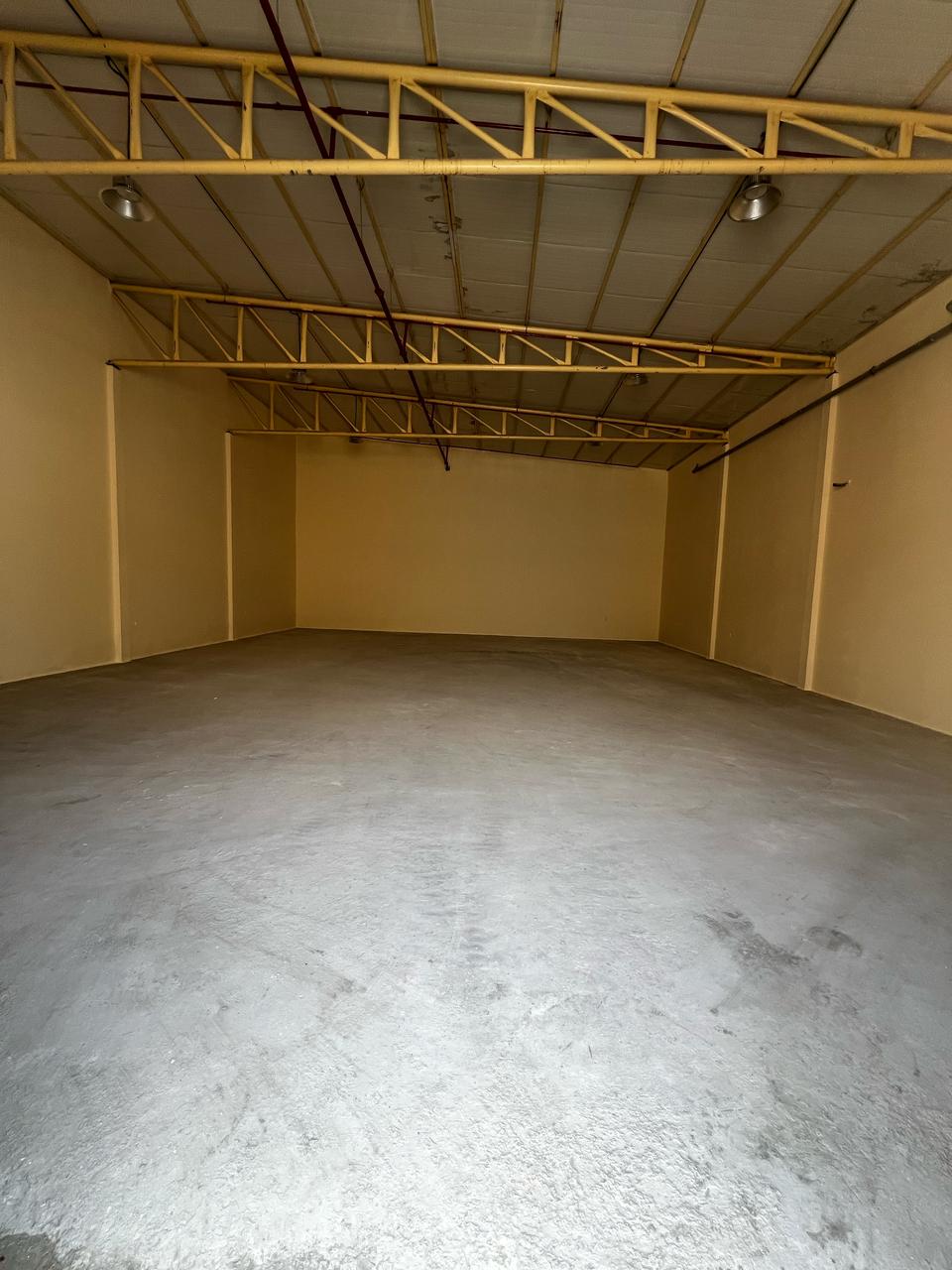 In Umm Al Quwain, a covered warehouse is available, 2500 sq ft, exclusive price 90,000 AED, suitable for storage and manufacturing.