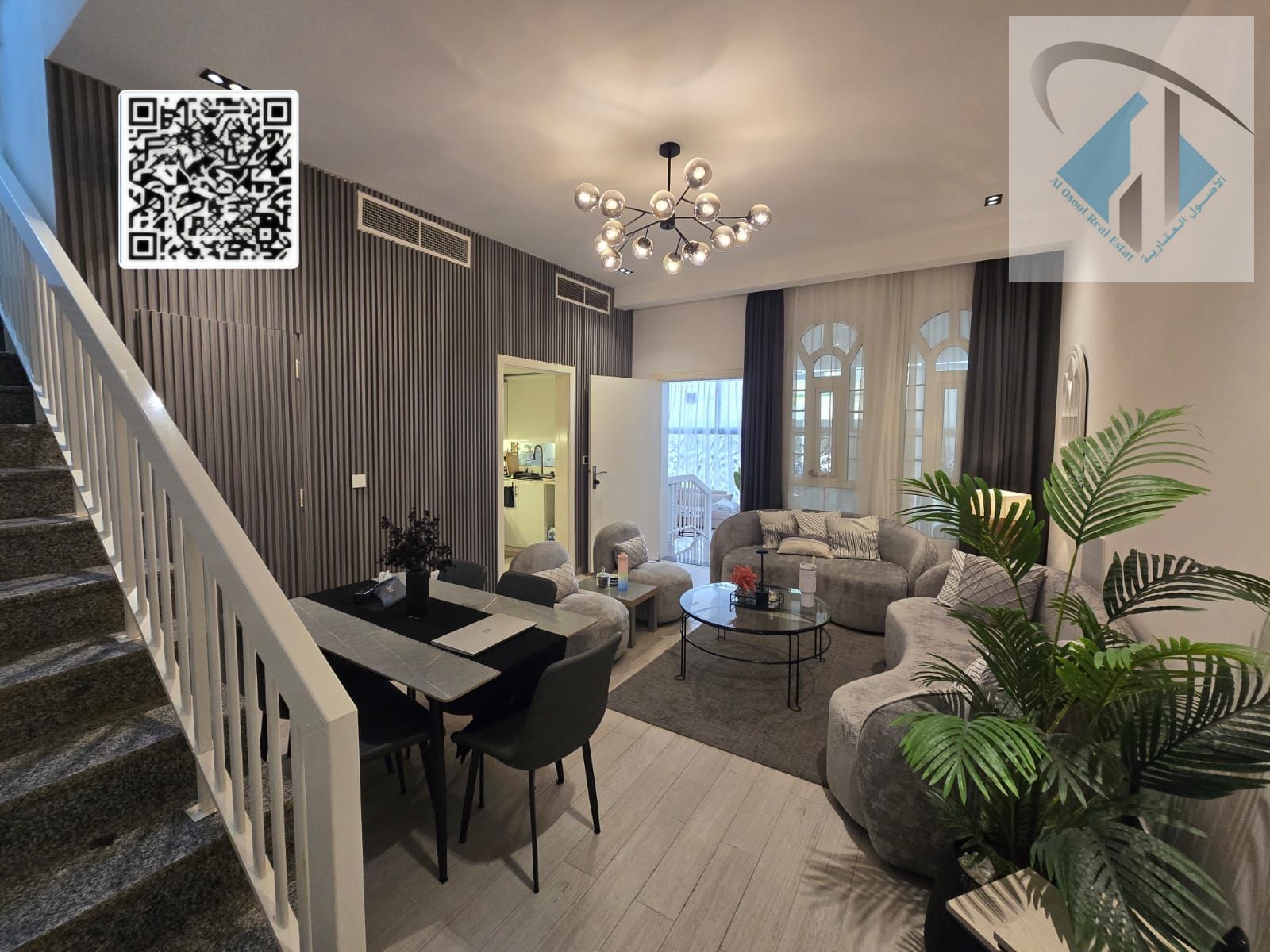 For urgent sale: Townhouse in Al Zahia area, fully furnished with electricity, water, and air conditioning, at a bargain price.