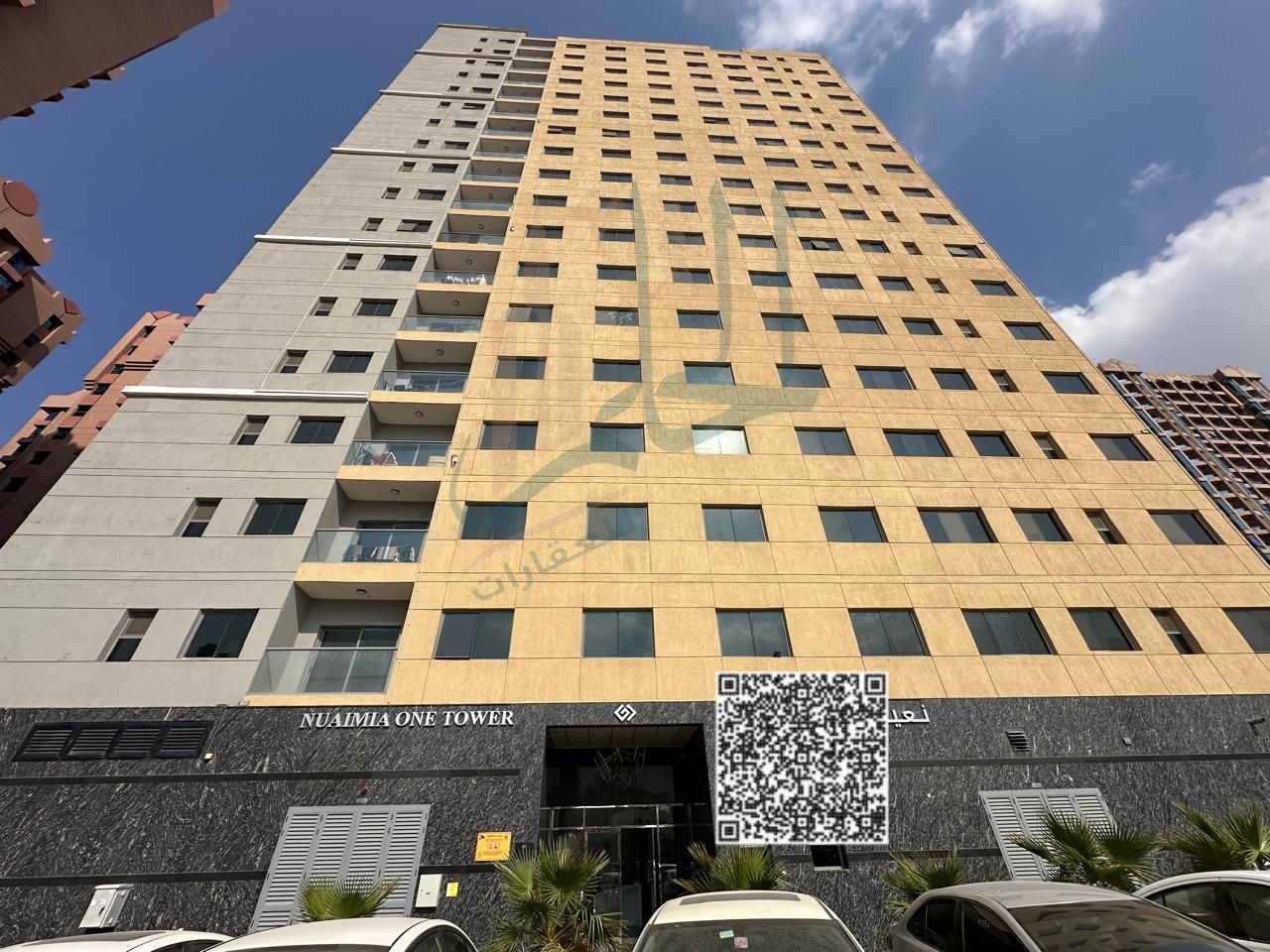 An unparalleled investment opportunity in Al Nuaimiya One Tower - One bedroom and a hall in Al Nuaimiya One Tower - One bedroom - Very spacious hall -