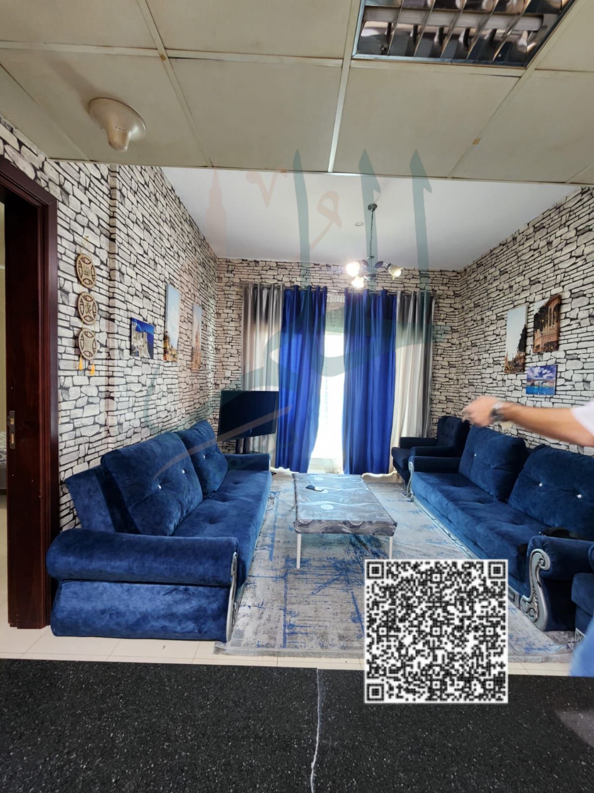 Monthly Rent – Furnished One-Bedroom Apartment in City Tower, Ajman A stylish, fully furnished apartment with a modern design and high-quality finishi