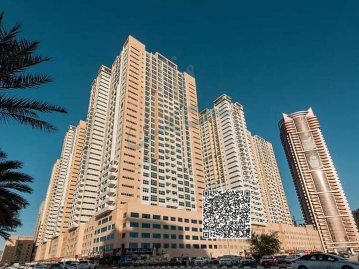 Two-bedroom apartment for sale - Ajman One Towers (Phase 1) Immediate delivery | Strategic location in the heart of Ajman