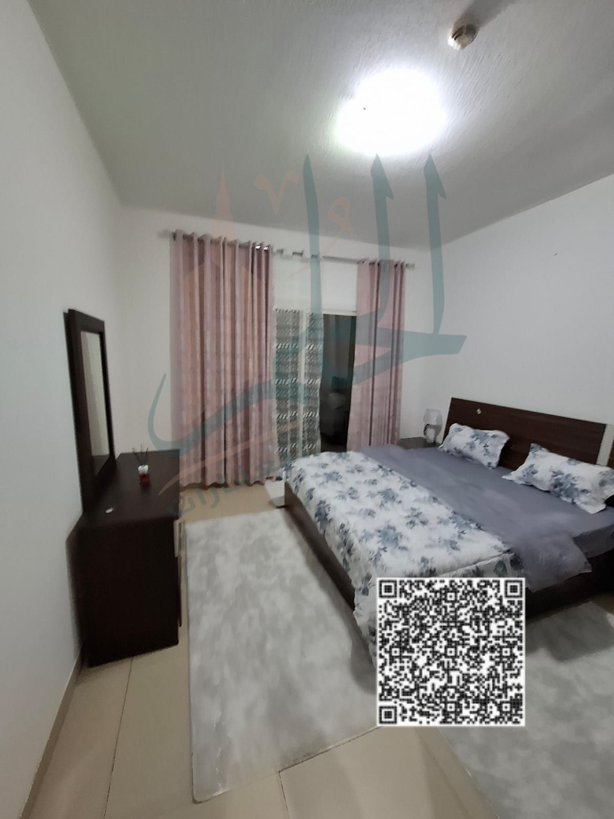 * Furnished Apartment, First Occupant* * One bedroom, a hall, 2 bathrooms, and a balcony* * Monthly rent 4,500 dirhams, including electricity, wate