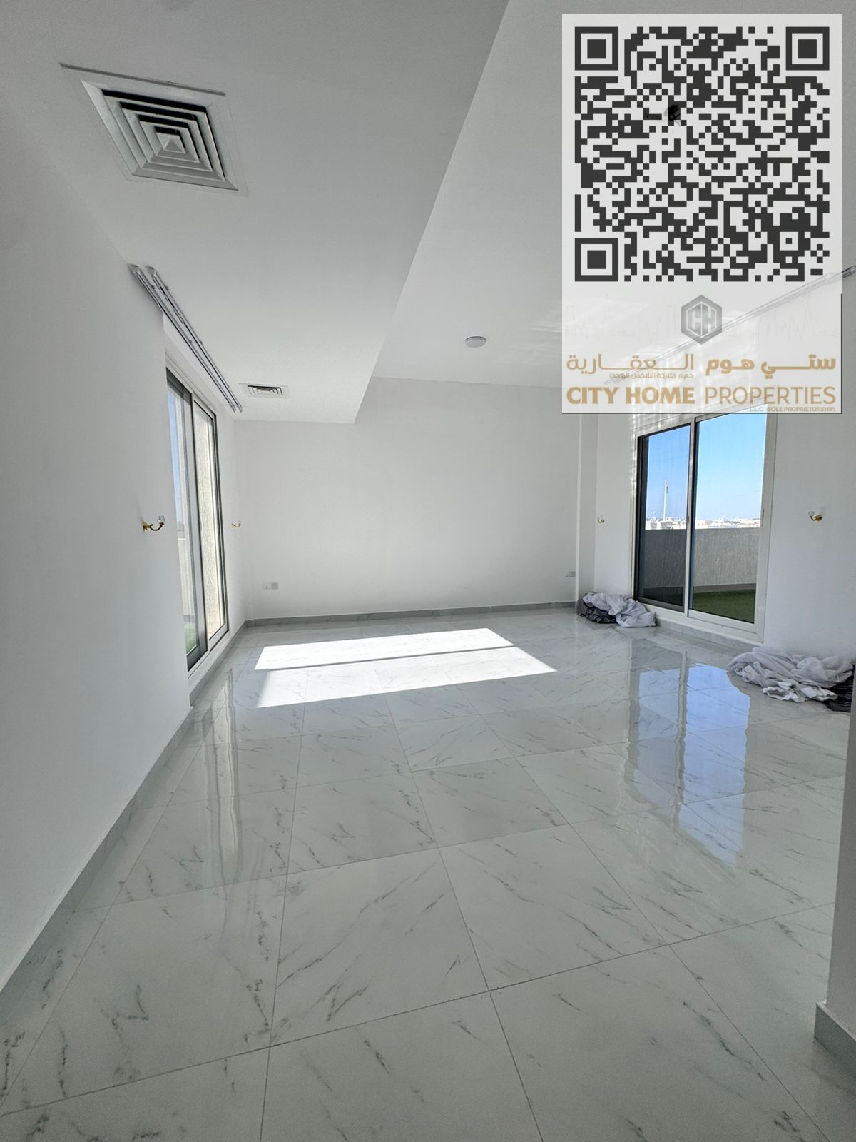 Unique Rooftop Apartment for Annual Rent | 1 Bedroom with Two Roof Areas – Al Jurf 2