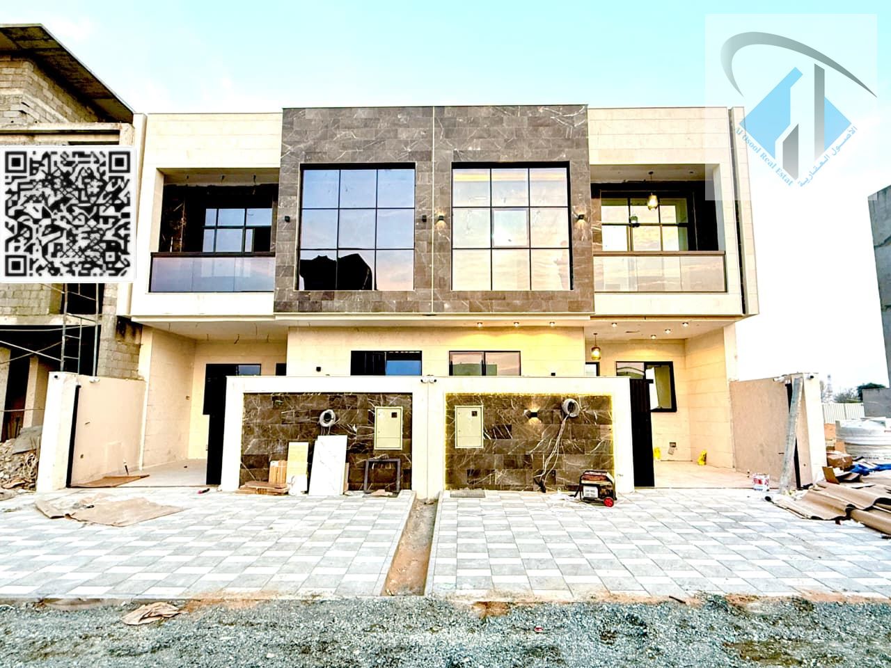 Townhouse in one of Ajman's most prestigious areas, with registration and ownership fees included, at a bargain price and negotiable directly from the