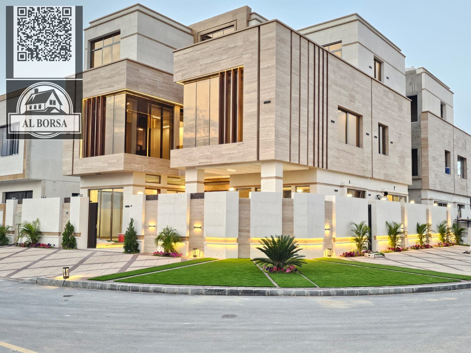 Villa for sale – Al yasmeen area, Ajman – 7 master bedrooms, 3 living room, majlis, maid's room, prime location