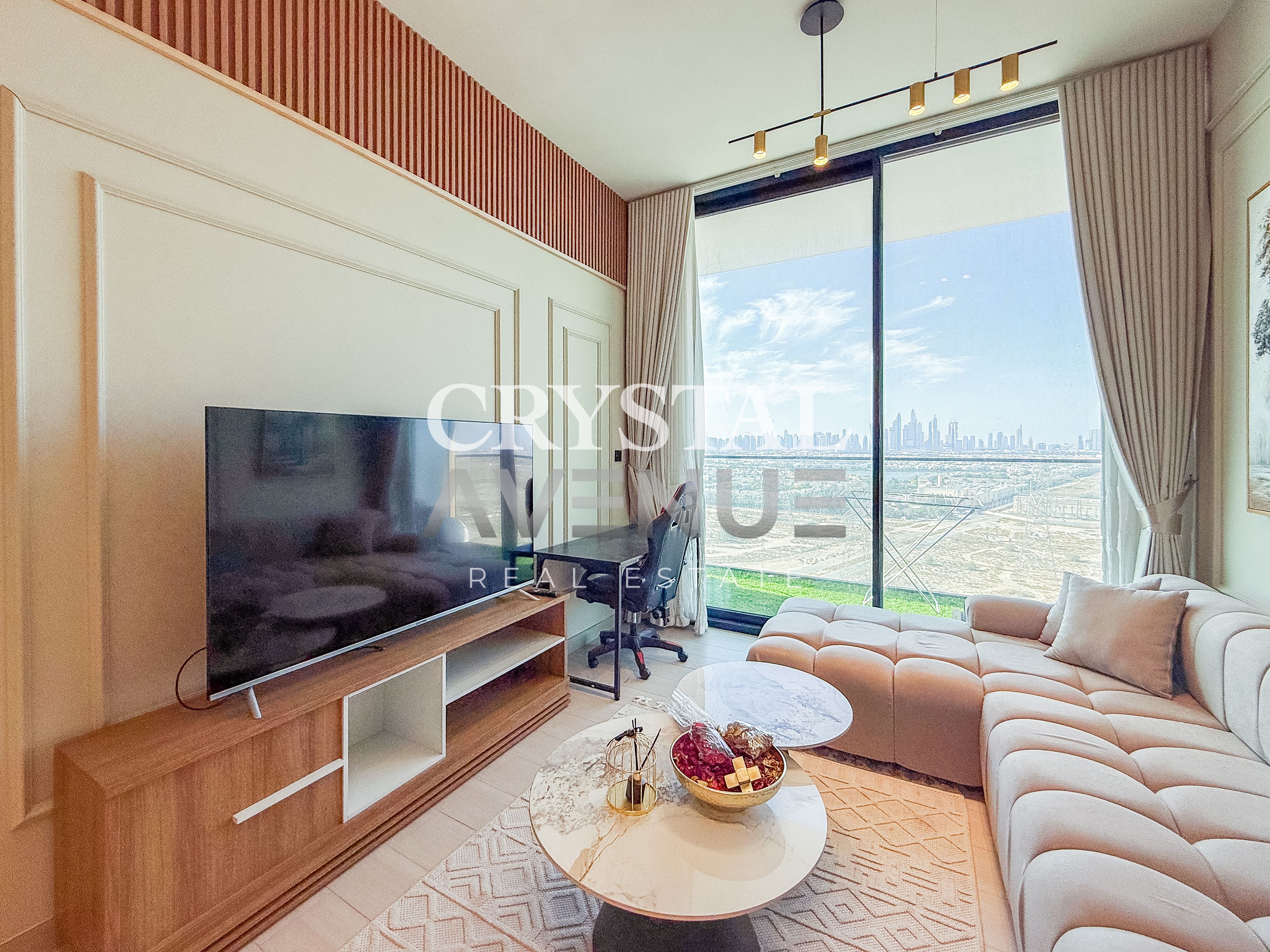 Smart Home | Fully Furnished | with Balcony | Marine Skyline View