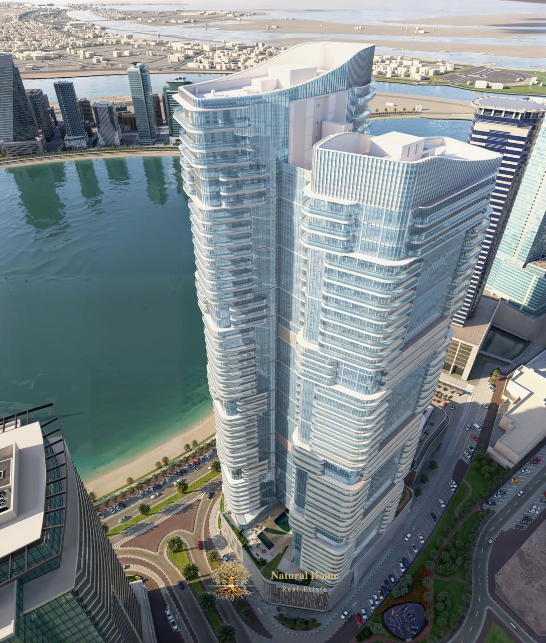 Unparalleled sea view and unbeatable space: Own a 4-bedroom apartment in the most prestigious towers of Al Mamzar (Jood Tower) at an incredible price