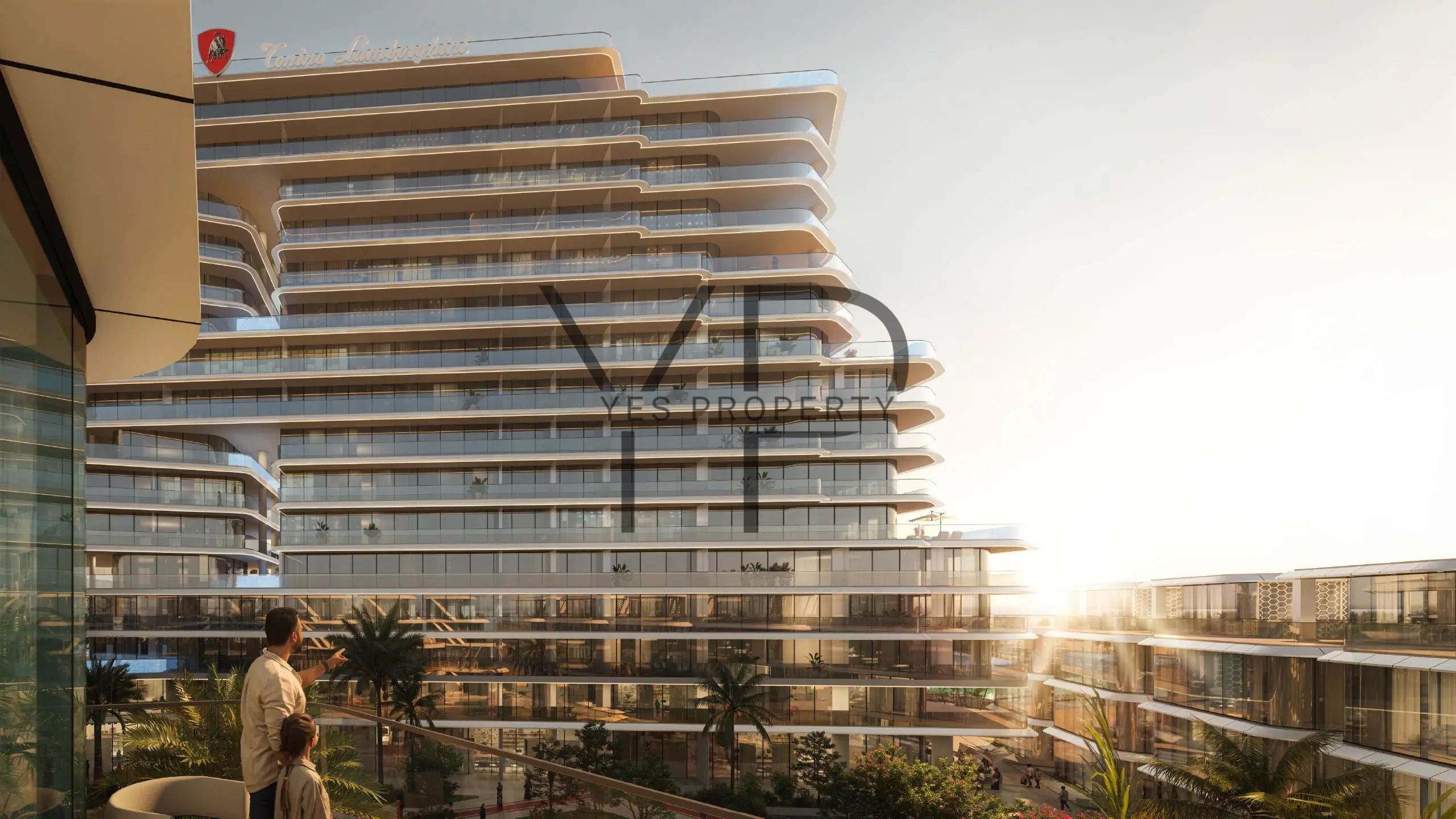 Tonino Lamborghini Resiences | Lamborghini Living 1 BR | 70/30 Payment | Sea View