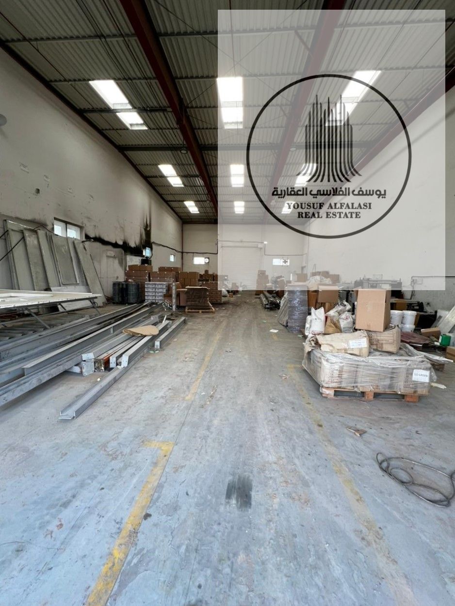 For rent at an excellent price: 5000 sq ft, 150 kW electricity, negotiable.
