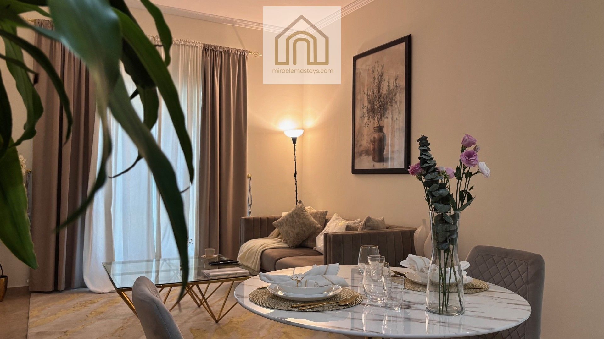 SPACIOUS | FULLY FURNISHED HOLIDAY HOMES 1BHK APT | NEAR MALL OF EMIRATES | SHORT TERM LEASE