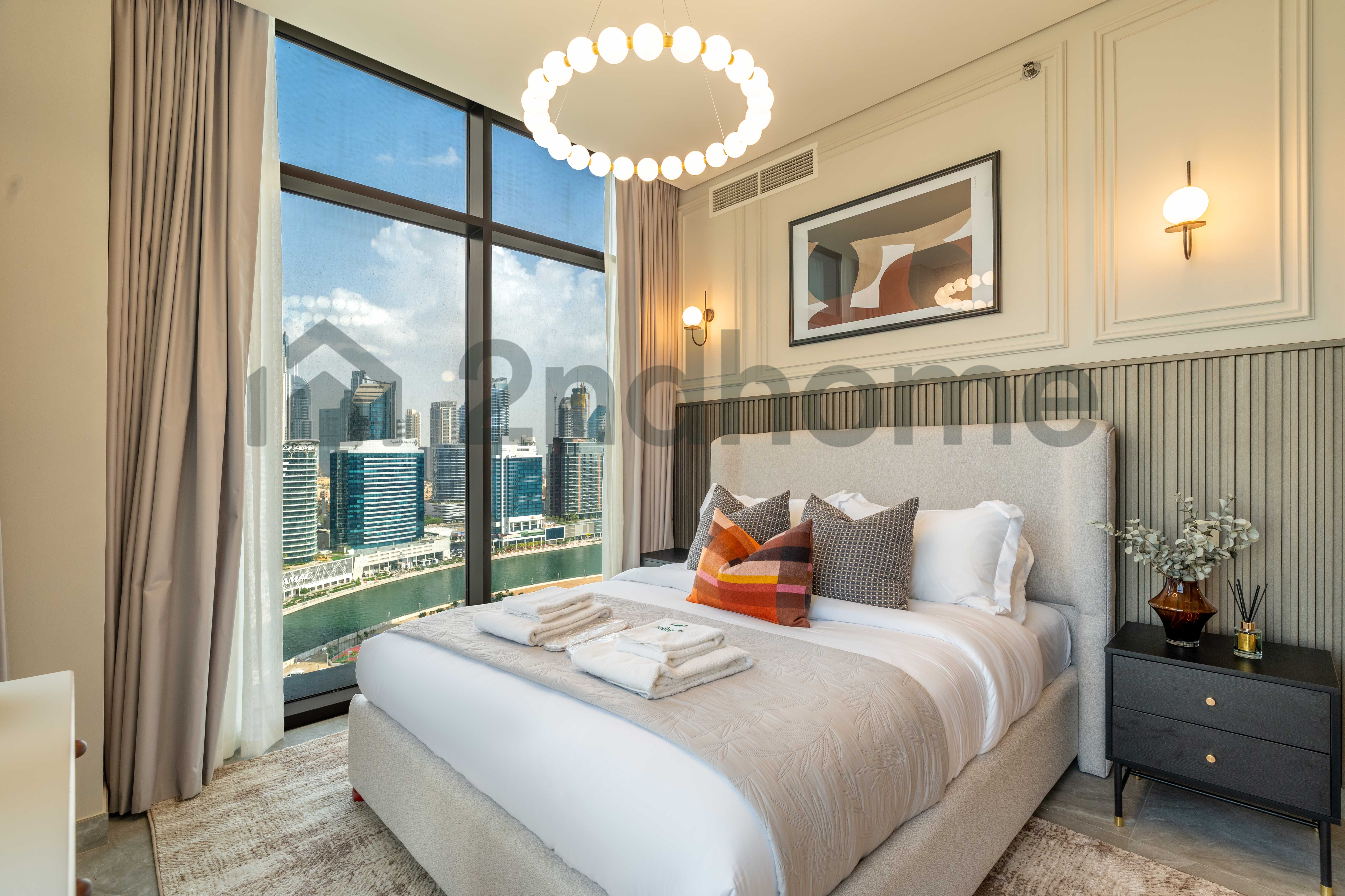 Stylish 1-BR Apartment in Peninsula One | Prime Business Bay Location