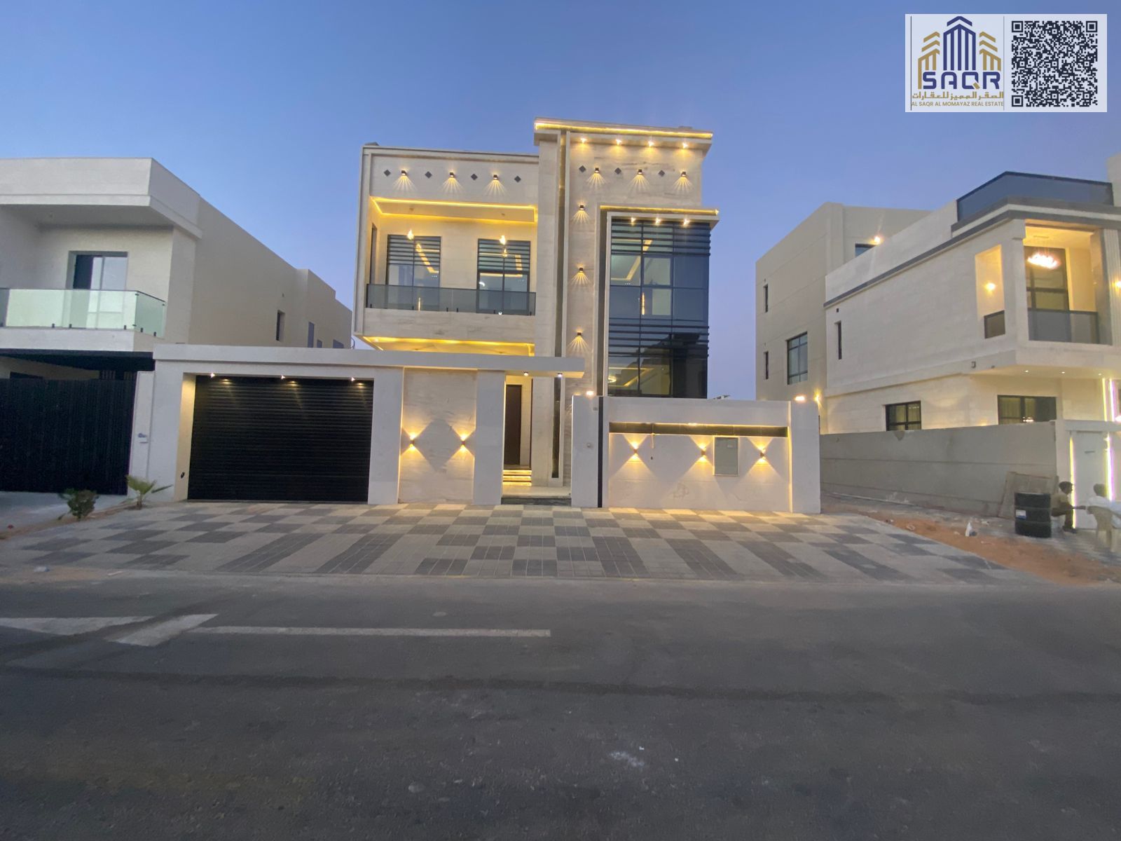 Luxury family villa for sale with rooftop and maid's room
