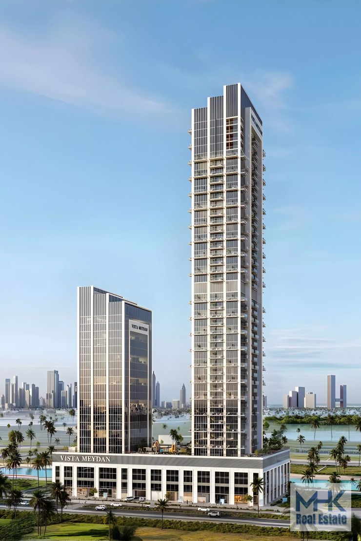 2 year Post Plan , Large office in Al Vista Tower Meydan Horizan