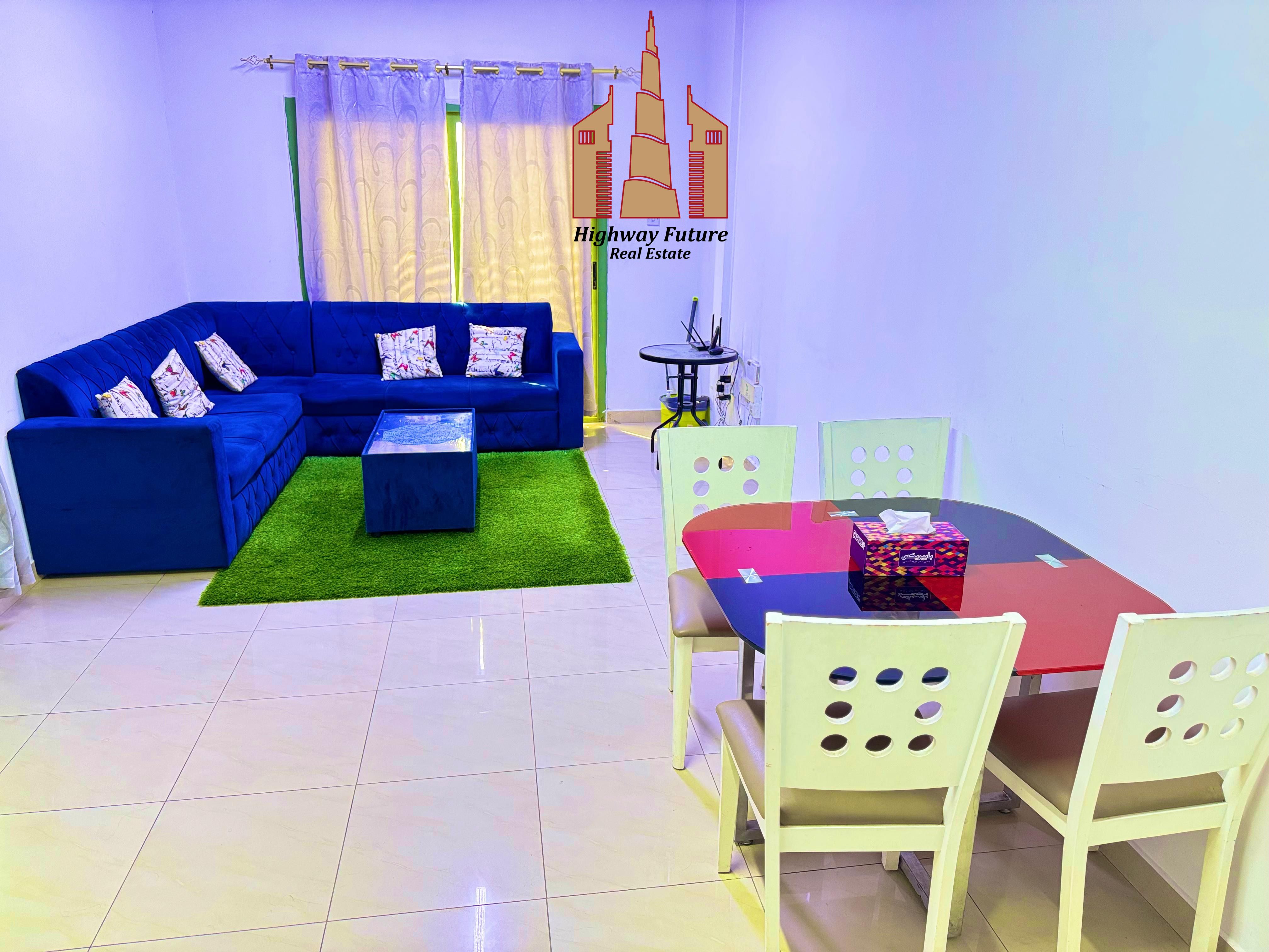 Spacious 1bhk in rolla area near park fully furnished with balcony and open view