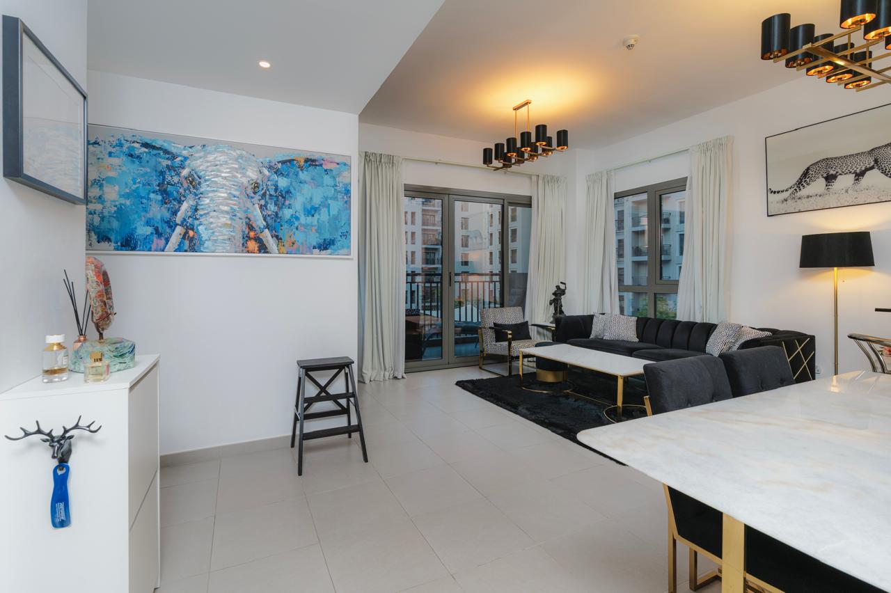 Bright Spacious 3BR Apartment | Maid Room | Balcony