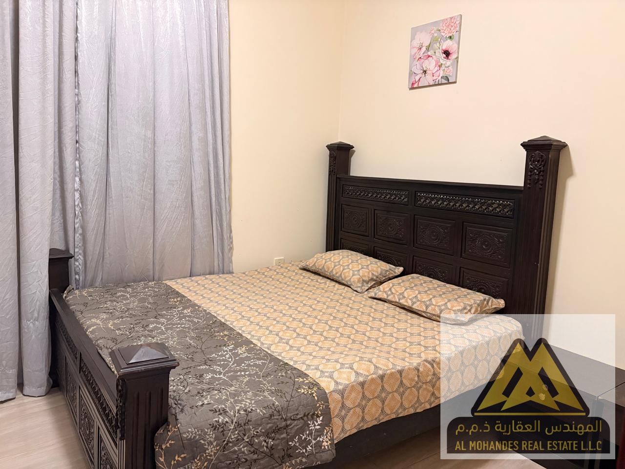 1br-furnished-prime location-central Ac -large speace