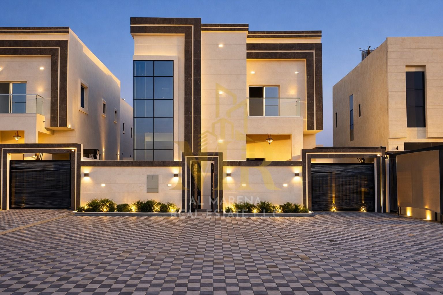Exceptional offer on super deluxe villas in the vibrant Emirate of Ajman, with no down payment and bank financing for up to 25 years.