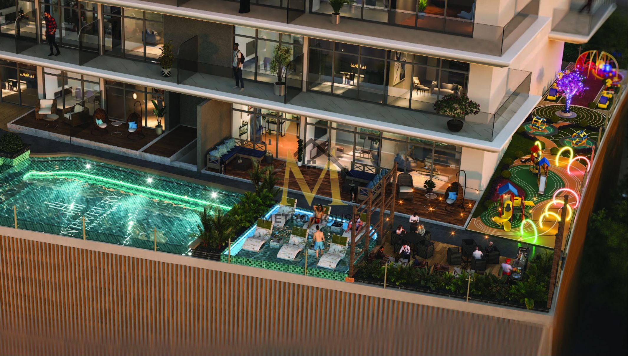 NEAR TO BLUE LINE | POOL VIEW | 35% PHP | 1 BHK