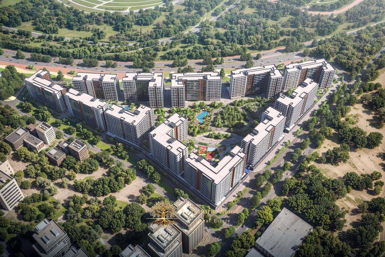 Experience modern luxury with your family: 3 bedrooms and a lounge in the "Ulfa" project with hotel services, a competitive price, and a smart payment