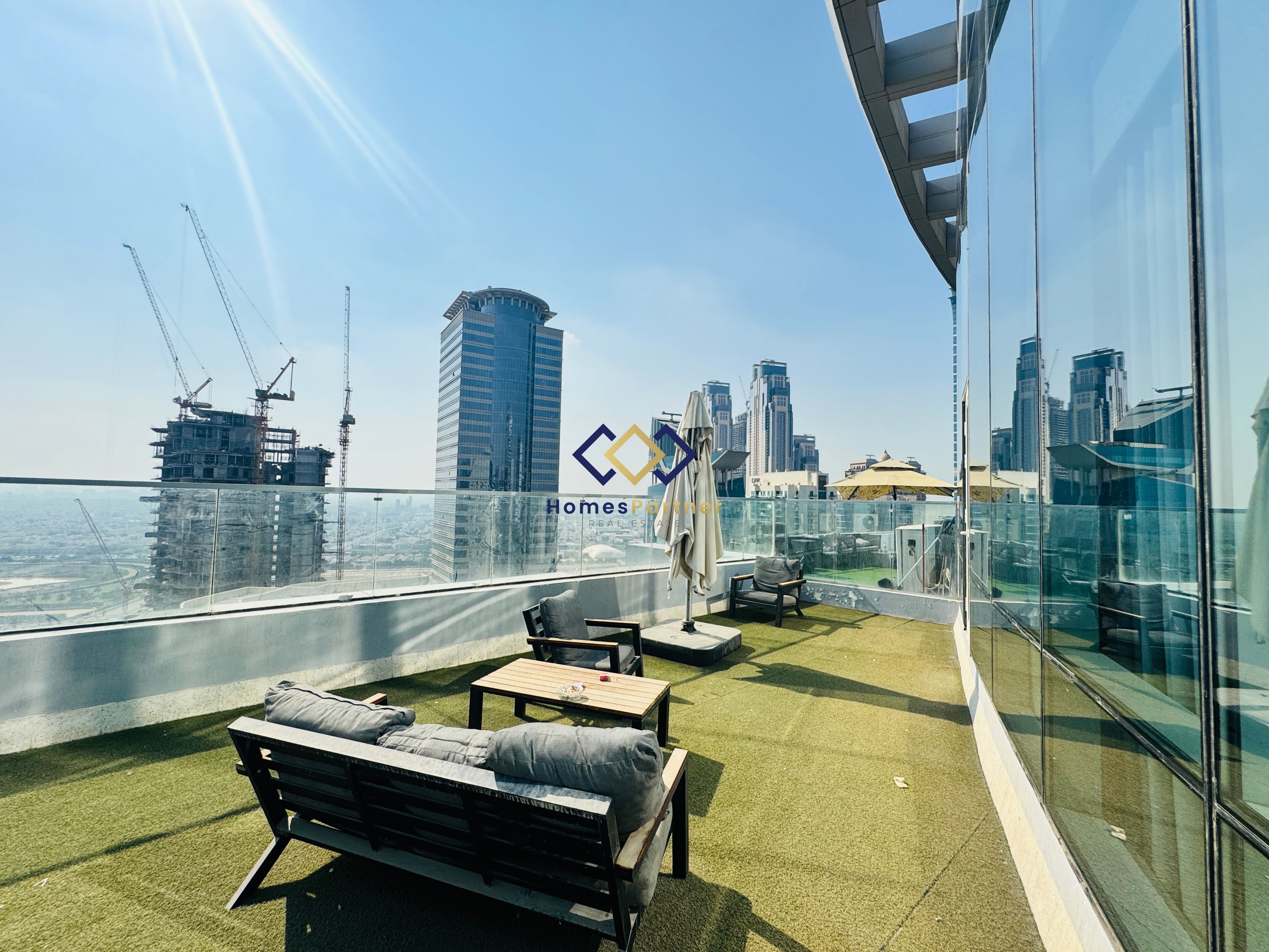 Office with Balcony | Fitted | Unfurnished