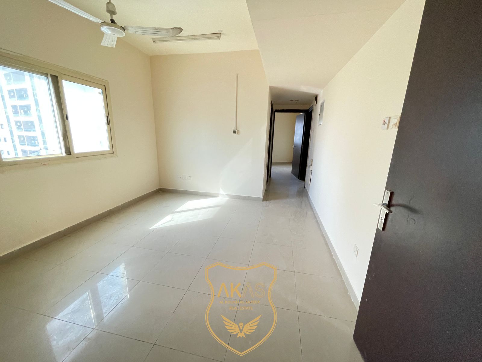 Two Bedroom Apartment Available with Balcony, Two Washrooms & Central AC (Only for Indians)