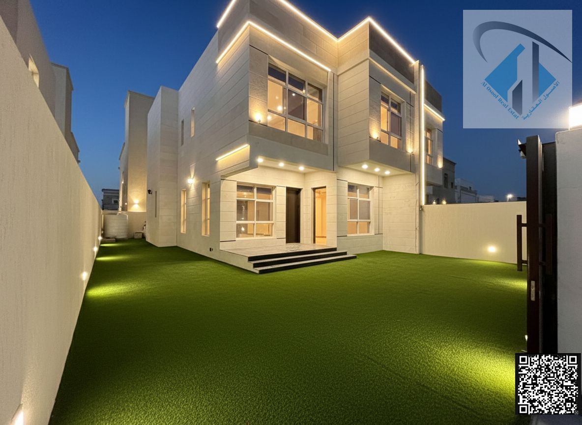 Villa for sale directly from the owner at a bargain price and without a down payment. A modern villa near the mosque, one of the most luxurious villas