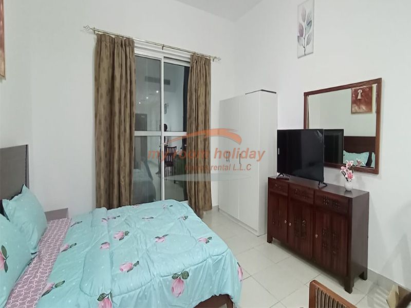 Spacious Studio | Monthly Rent | Free Wifi | Free Maintenance | Burj Khalifa view