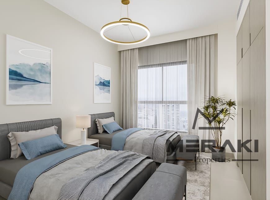 Own a Luxury-Designed 2-Bedroom Apartment Overlooking the Creek