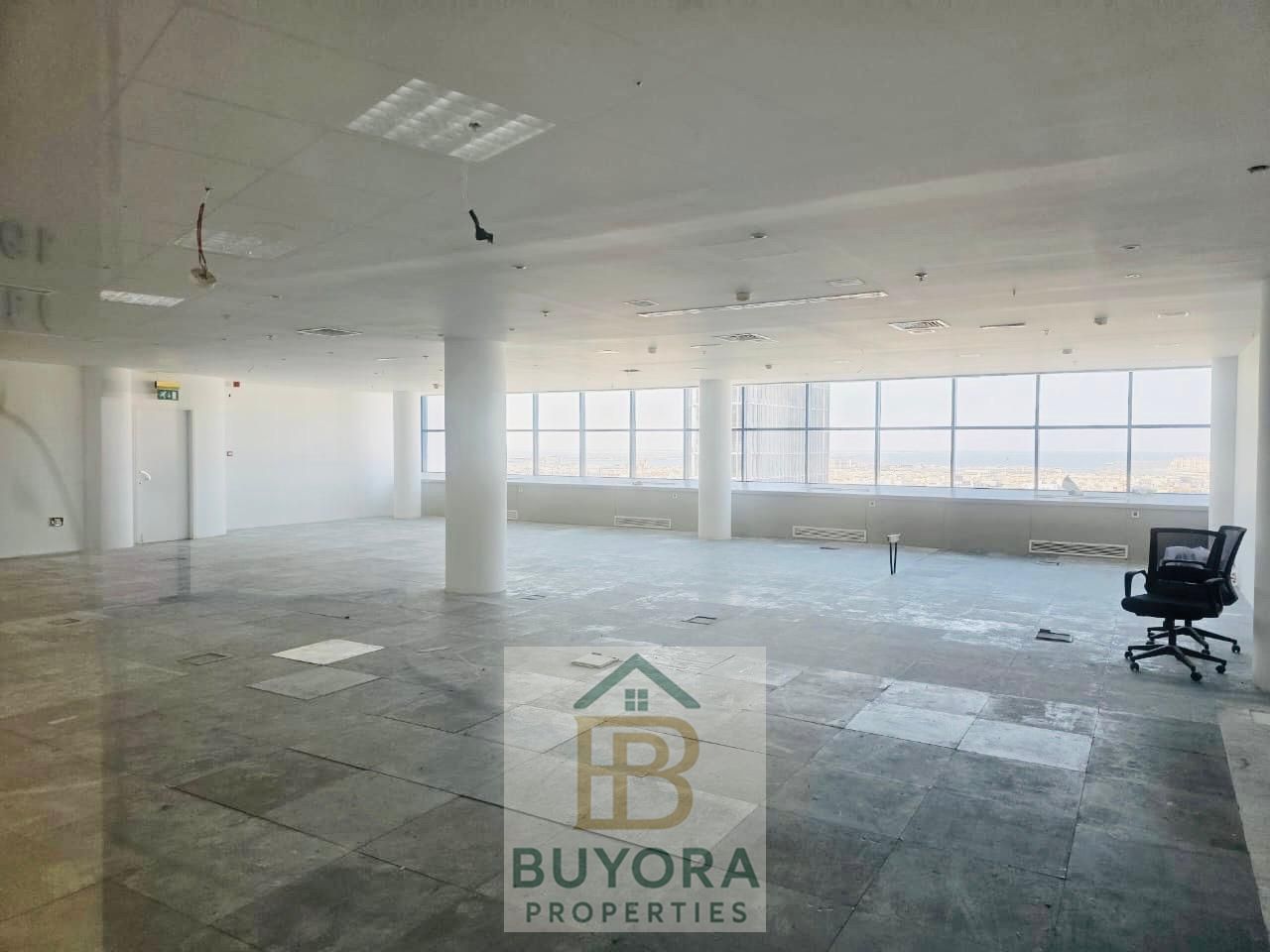 ALL UTILITIES INCLUDED- 2227 SQFT OFFICE-FITTED -NEAR METRO- RENT 250/SQFT - SZ ROAD-PRIME LOCATION-4 PARKING