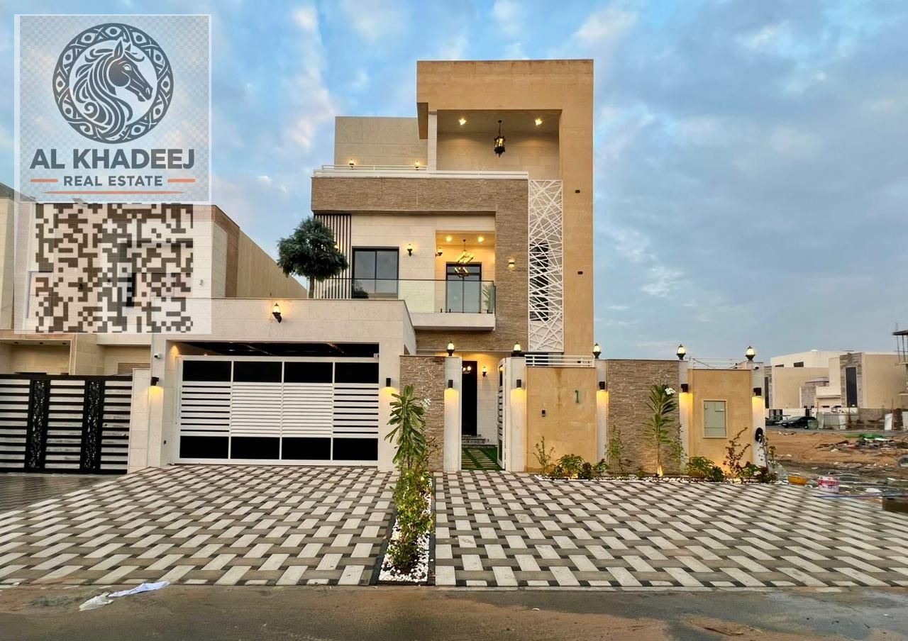 Get the Golden Visa with a luxurious modern villa in Al-Haliou 2, complete with a swimming pool and internal elevator (fees included).