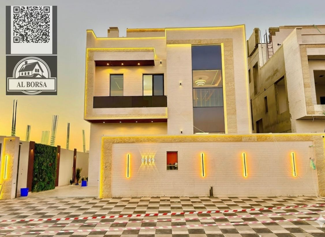 Villa for SALE – Al Zahiyah area, Ajman – 5 master bedrooms, living room, majlis, maid's room, prime location