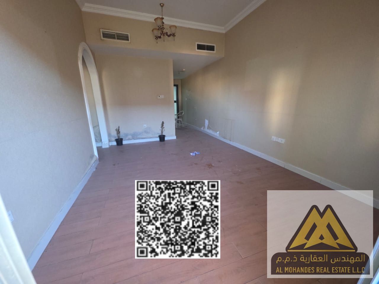 One bedroom and living room apartment for annual rent in Ajman