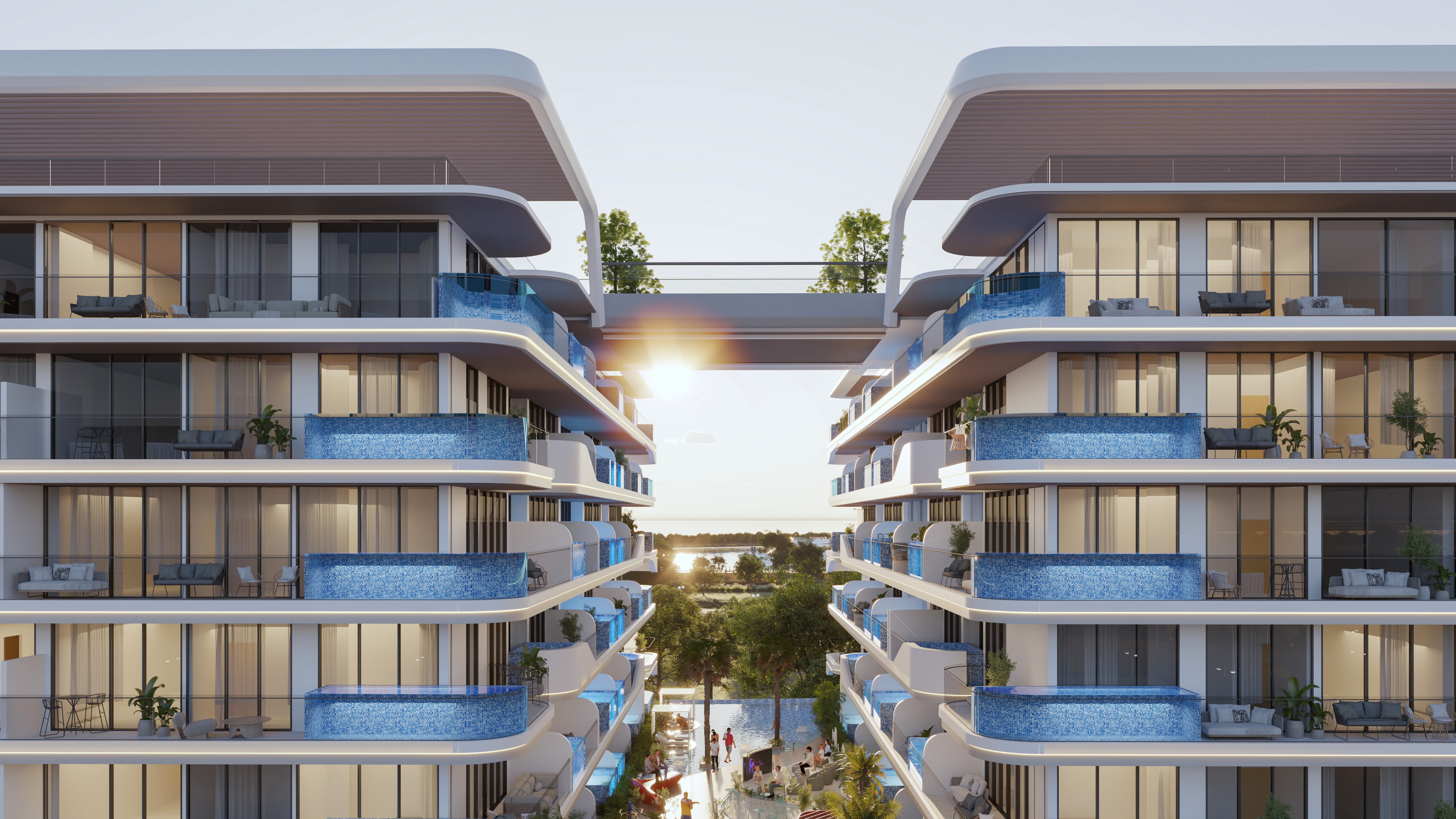 Elegant 3BR Apartment with Private Pool – Ocean Pearl 2