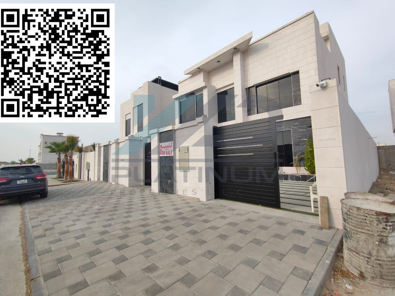 I own a unique and very spacious villa with a small payment and comfortable installments